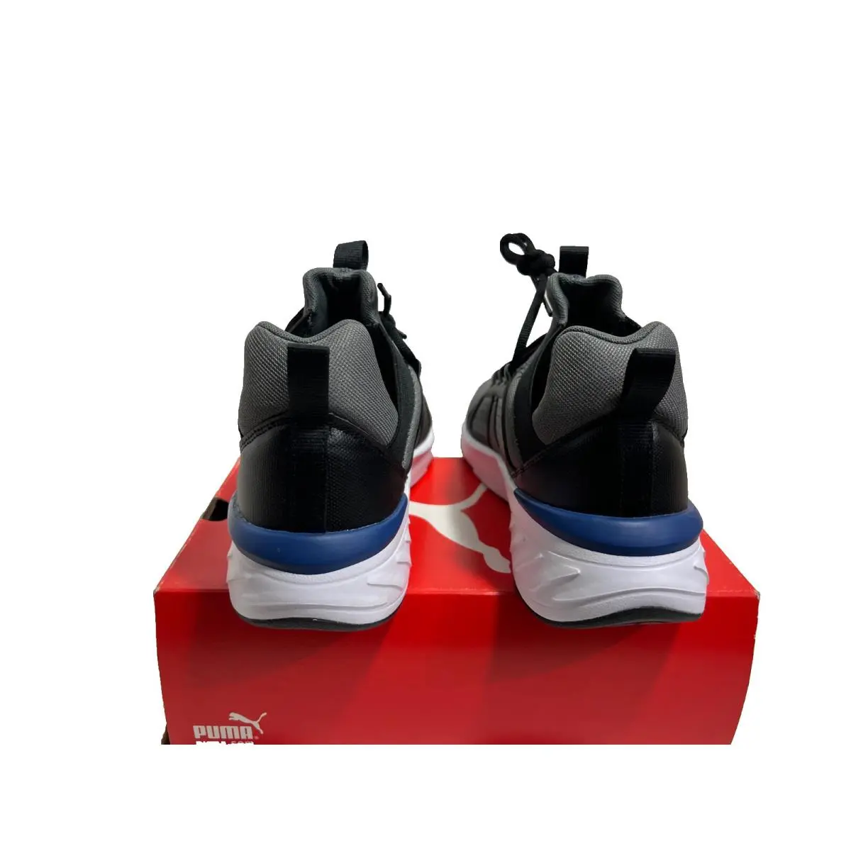 Puma shoes - GREY/BLACK/BLUE-377705-02 5