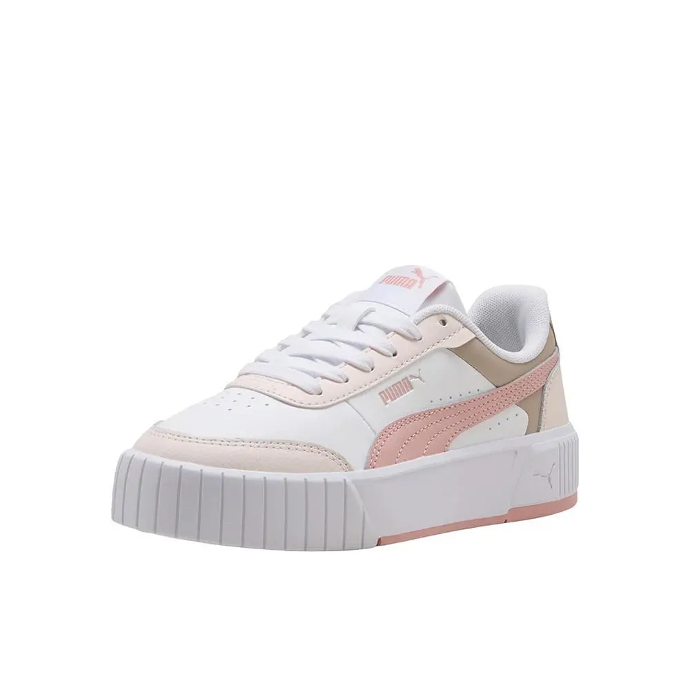Puma shoes - PUMA Carina Mia Lace Up  Youth - 40374605 - White (UPC: 198556514840) 0