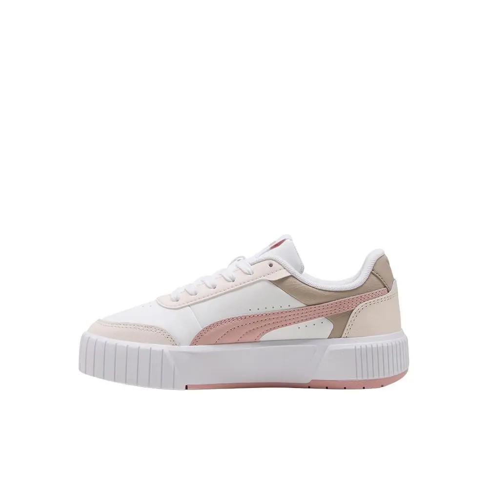 Puma shoes - PUMA Carina Mia Lace Up  Youth - 40374605 - White (UPC: 198556514840) 1