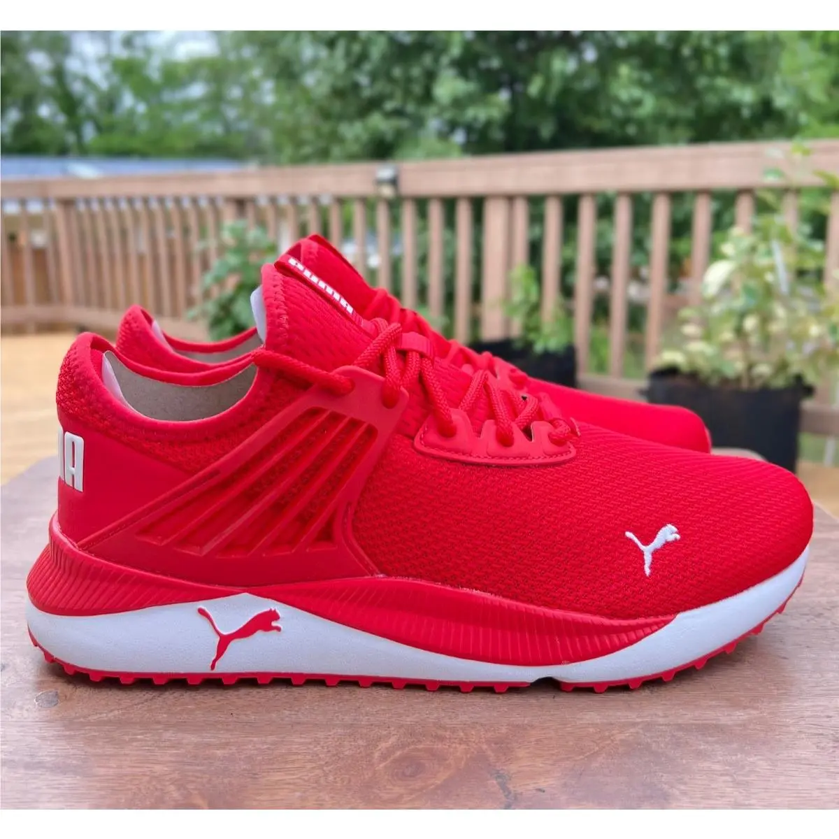 Puma shoes - PUMA Pacer - Pacer - 386453-04 - HIGH RISK RED - PUMA WHITE (UPC: 195099006535) 0