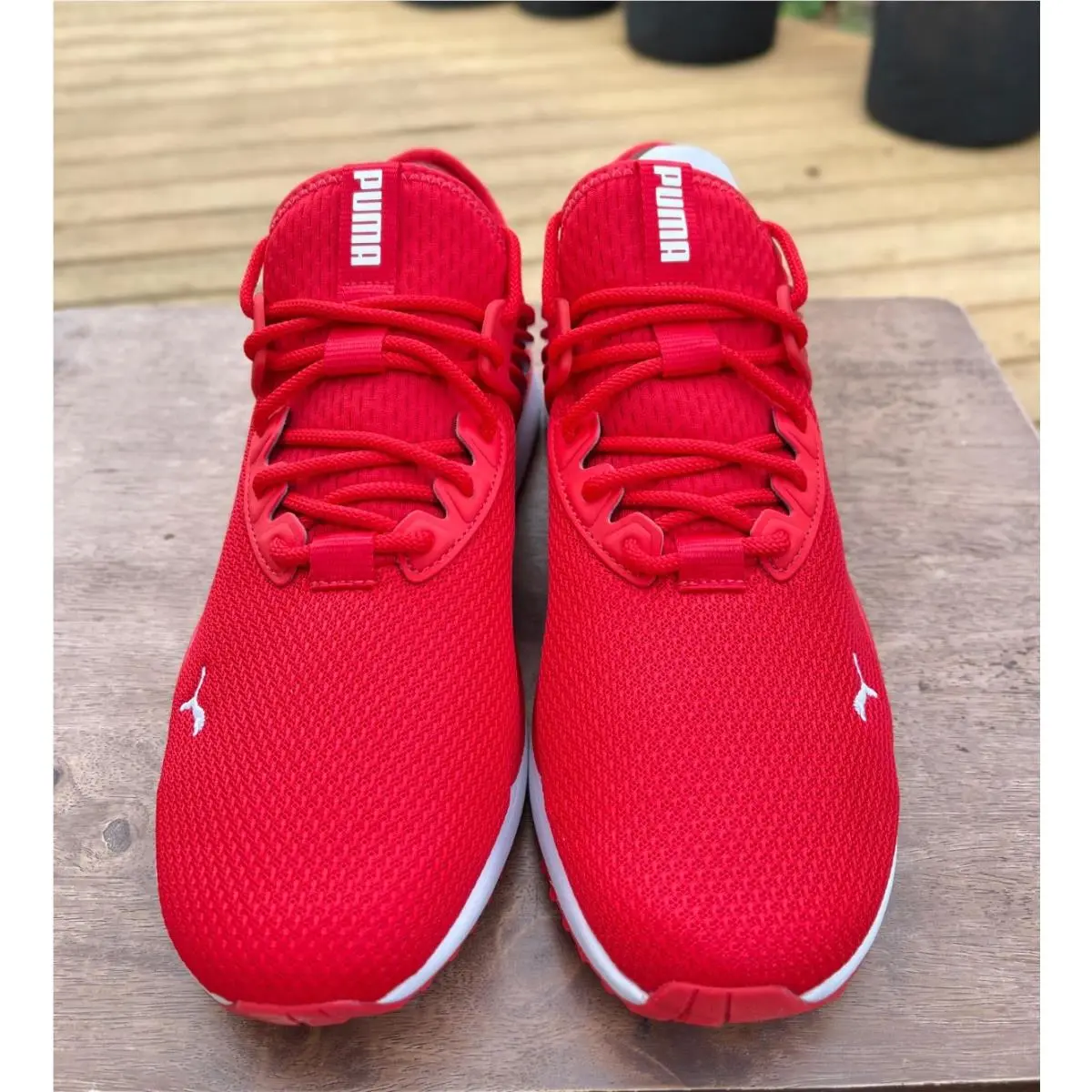Puma shoes - PUMA Pacer - Pacer - 386453-04 - HIGH RISK RED - PUMA WHITE (UPC: 195099006535) 5