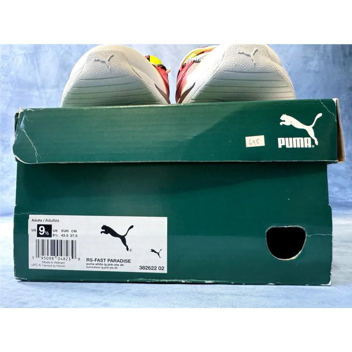 Puma shoes - PUMA RS-Fast - 382622-02 - White 13