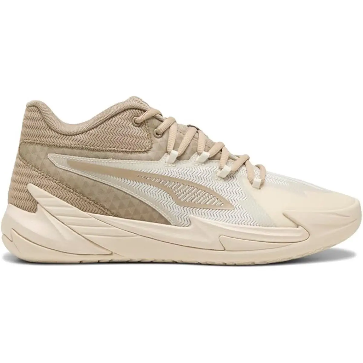 Size 9 Puma Mens Dagger Basketball Shoes - Coffee