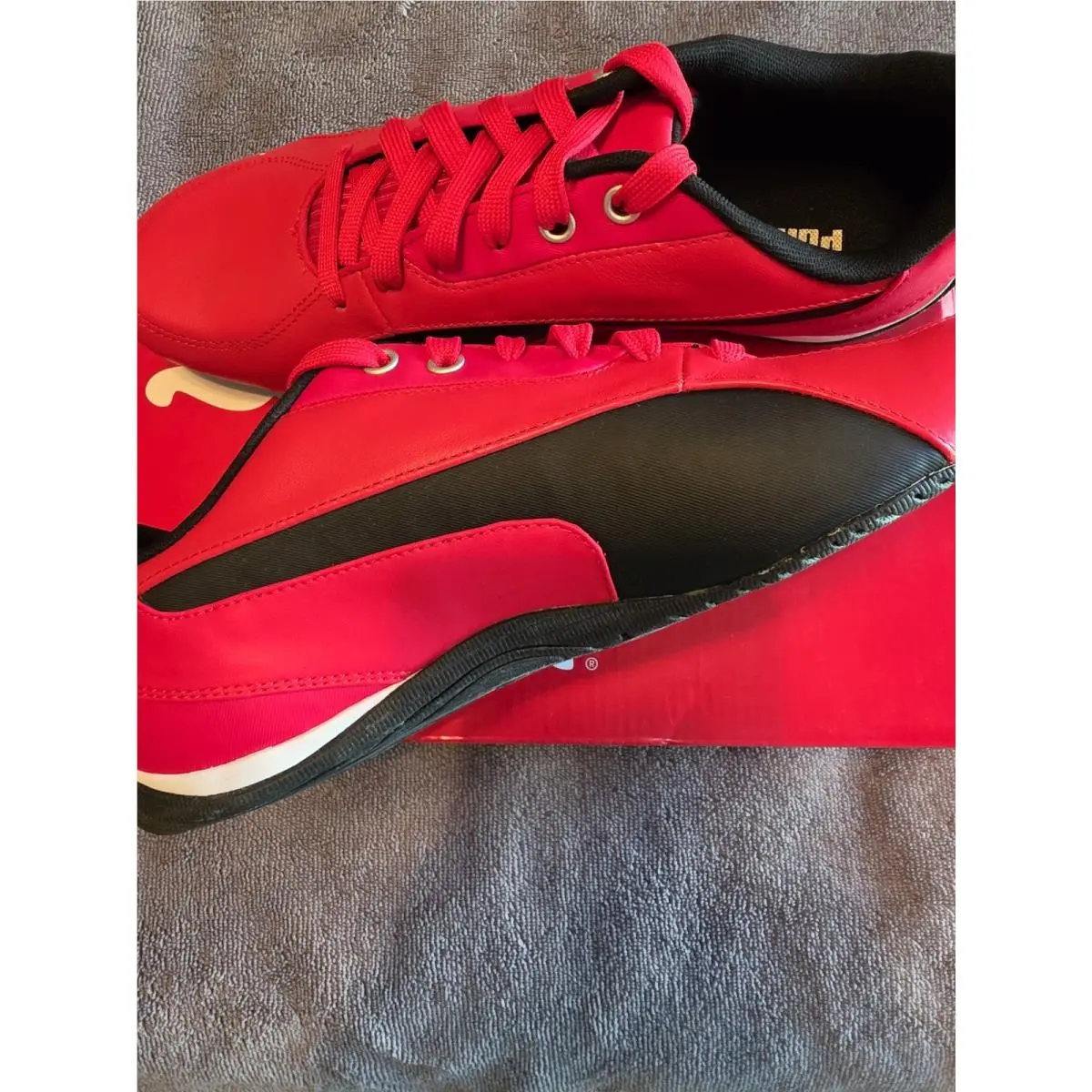 Puma shoes - PUMA Scuderia Ferrari - Scuderia Ferrari - Rosso Cosa/Black 1