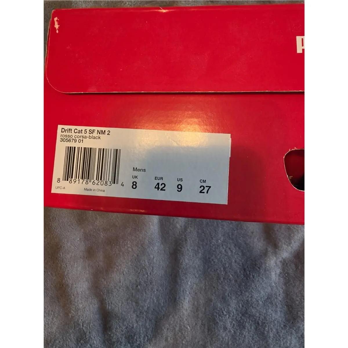 Puma shoes - PUMA Scuderia Ferrari - Scuderia Ferrari - Rosso Cosa/Black 3