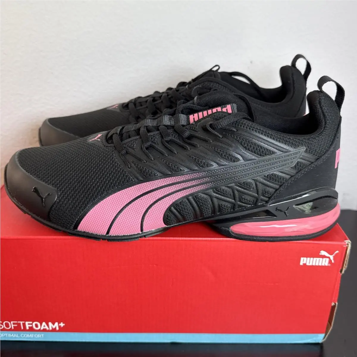 Puma shoes - PUMA Voltaic - Voltaic - 309720 37 - Puma Black-Rosy Outlook 4