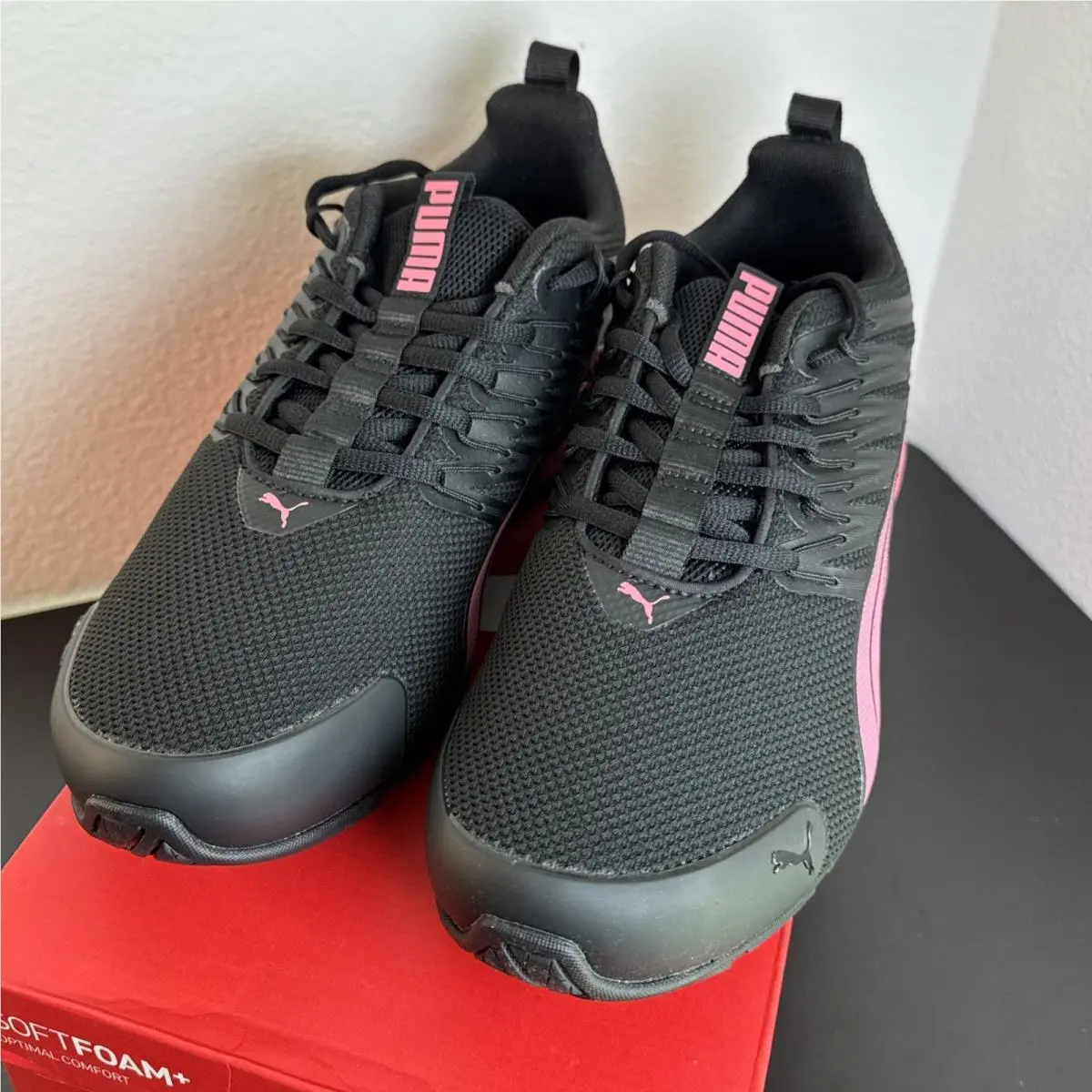 Puma shoes - PUMA Voltaic - Voltaic - 309720 37 - Puma Black-Rosy Outlook 5
