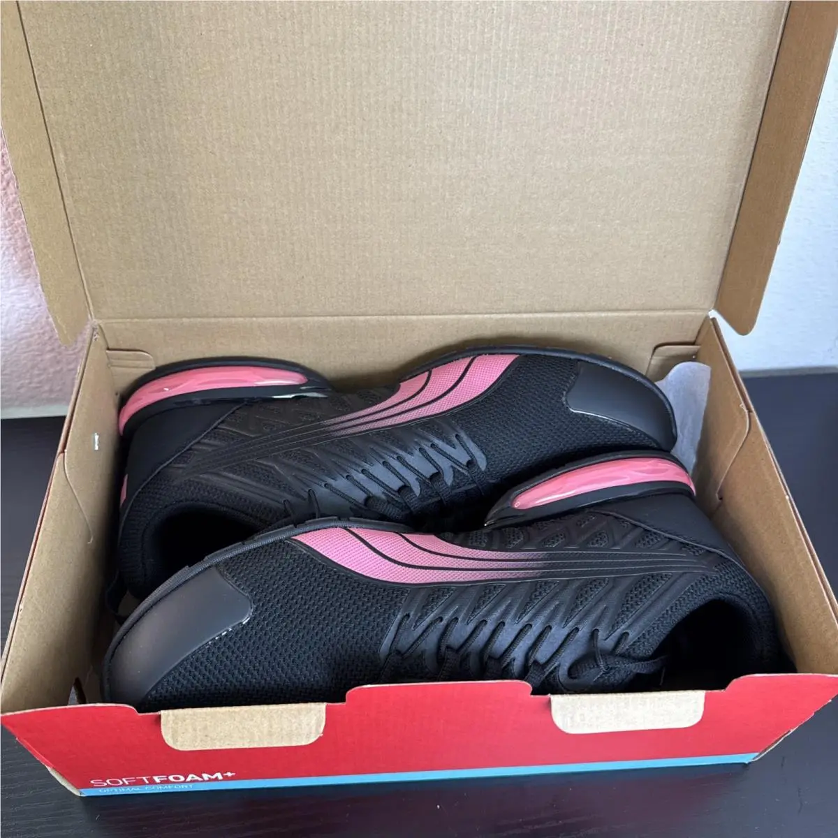Puma shoes - PUMA Voltaic - Voltaic - 309720 37 - Puma Black-Rosy Outlook 7