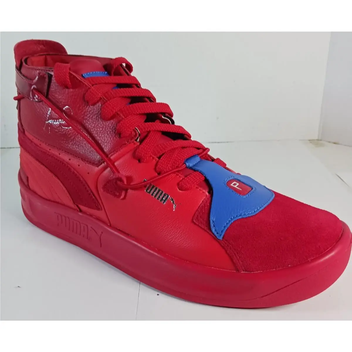 Puma shoes - Puma Pensole X Gv Detriot Lace Up - 37585501 - Red (UPC: 194579056718) 1