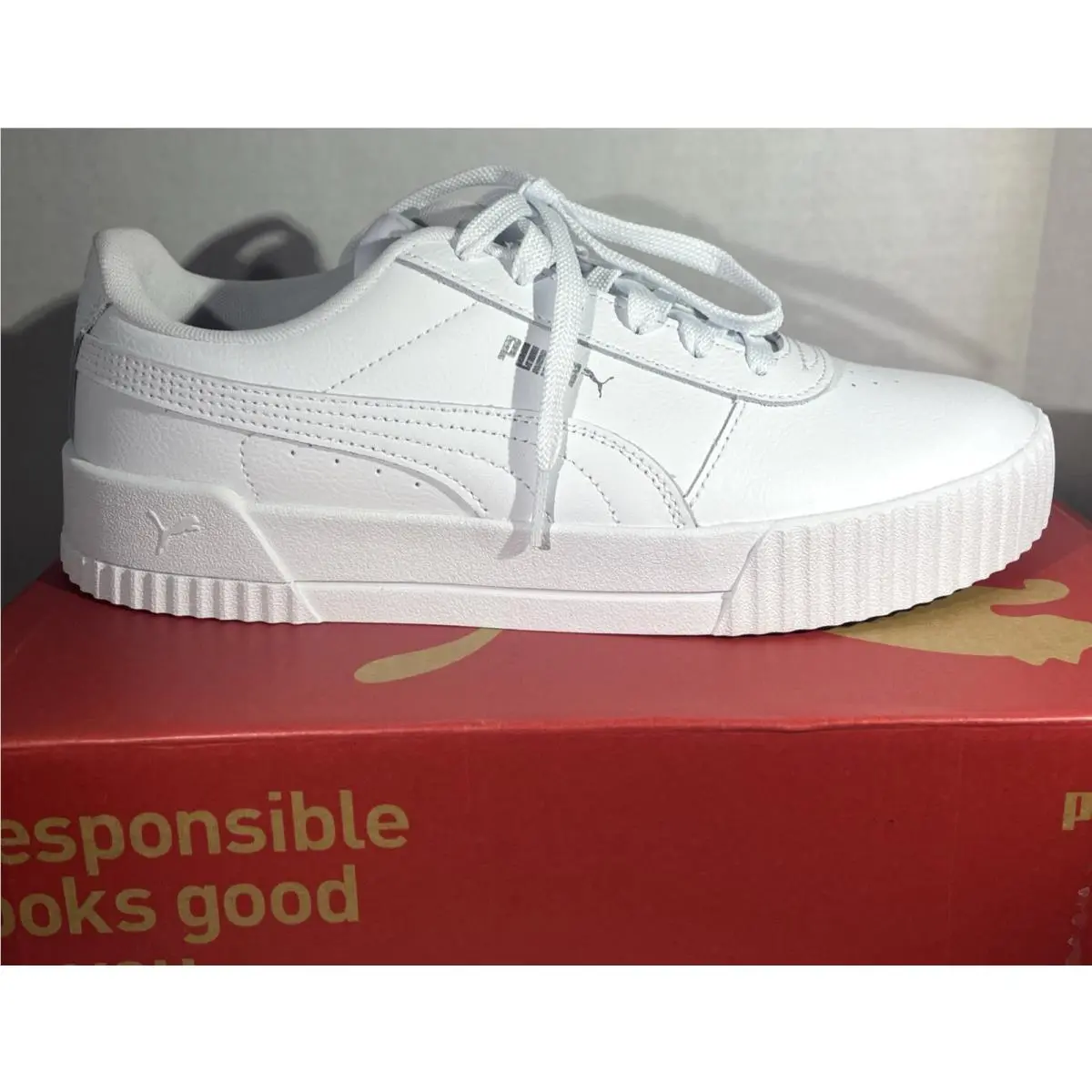 Puma shoes - Puma Carina L - Carina - 4370325-02 - White 2