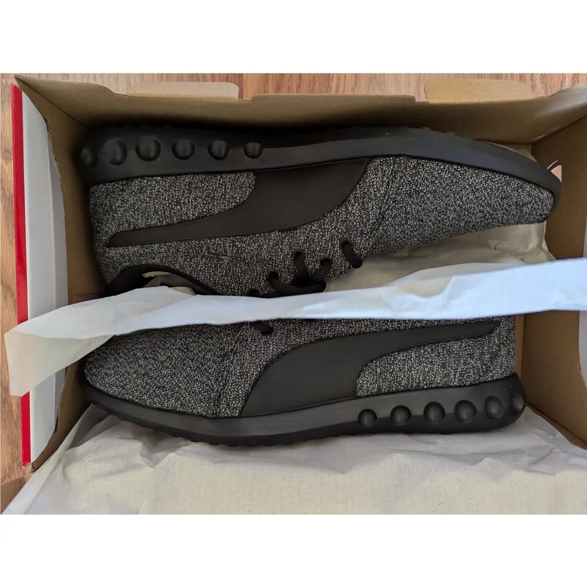 Puma Carson 2 Knit NM Size Black Running Shoes Men`s Size 11
