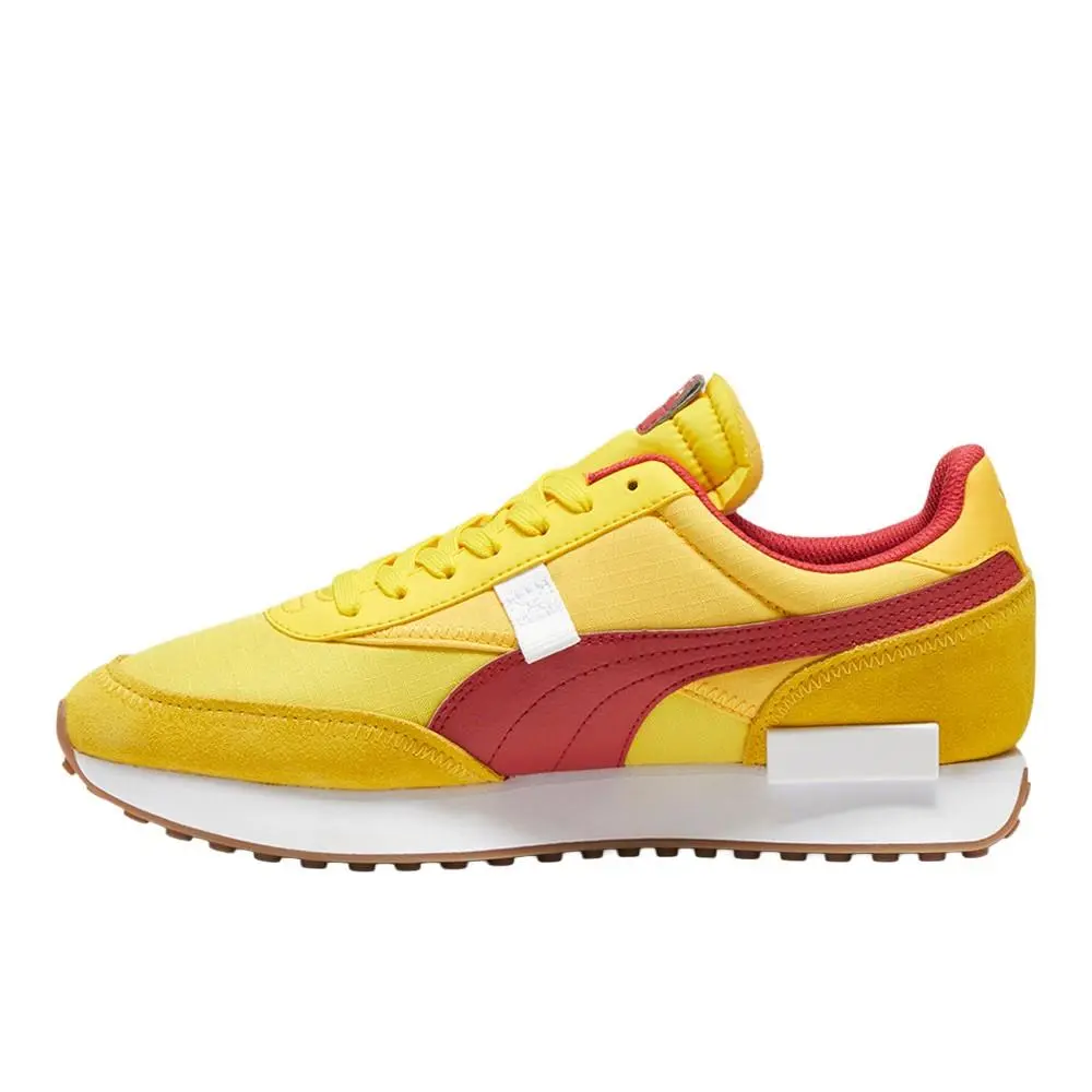 Puma shoes - PUMA Future Rider Play On Lace Up - 39347320 - Yellow (UPC: 196859416199) 1
