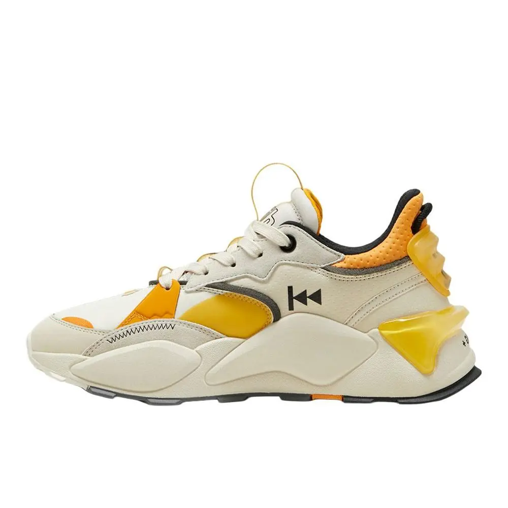 Puma shoes - PUMA RsXl Disc Logo Lace Up - 39454801 - Off White, Yellow (UPC: 196857544252) 1