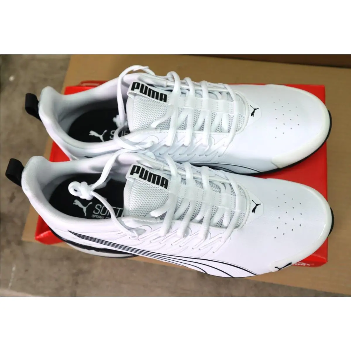 Puma shoes - PUMA Voltaic Evo - Voltaic Evo - 311976 01 - Puma White-Puma Black 12