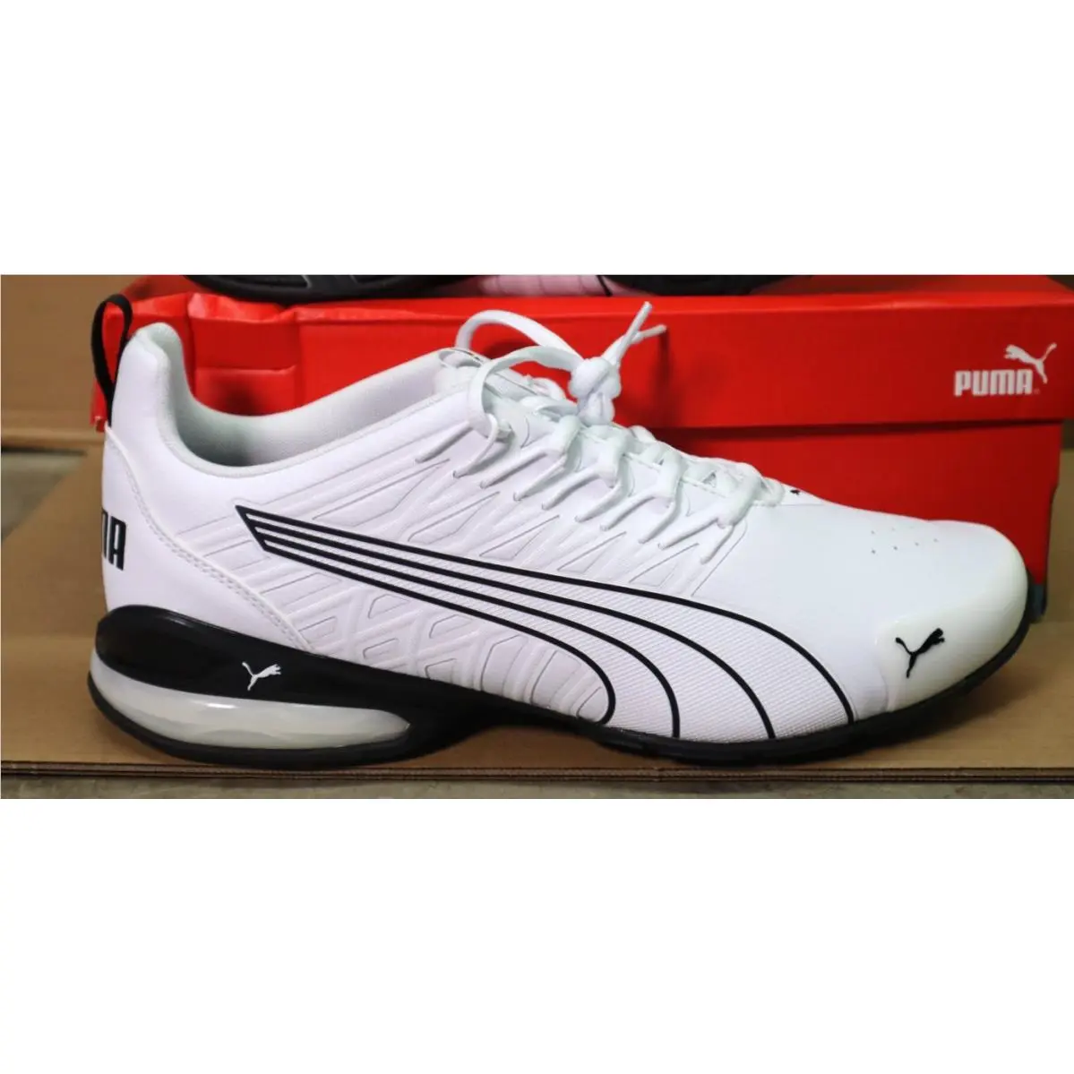 Puma shoes - PUMA Voltaic Evo - Voltaic Evo - 311976 01 - Puma White-Puma Black 1