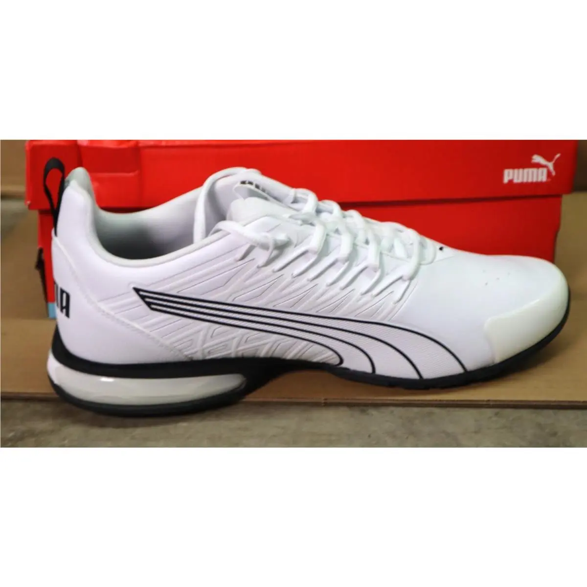 Puma shoes - PUMA Voltaic Evo - Voltaic Evo - 311976 01 - Puma White-Puma Black 5