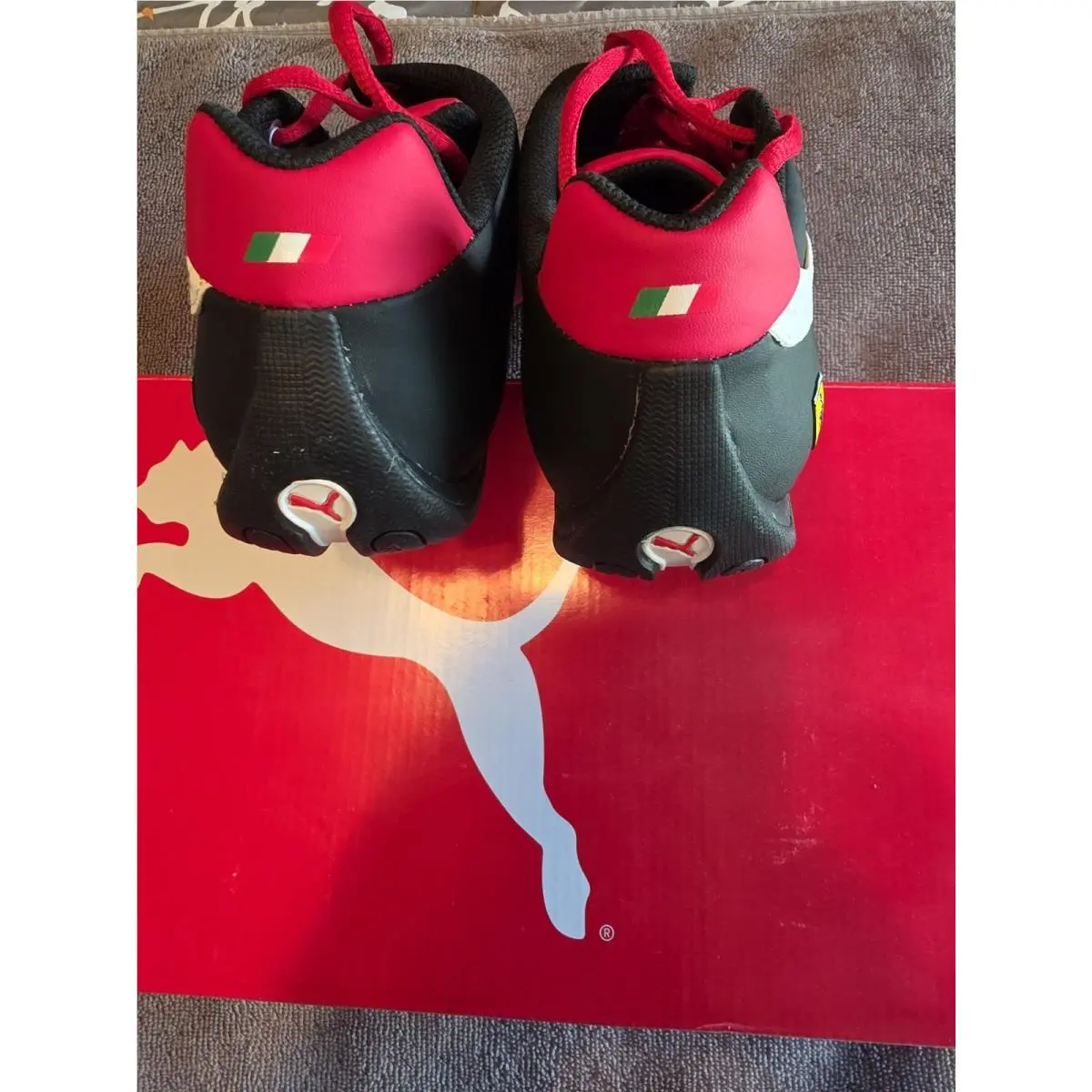 Puma shoes - PUMA Scuderia Ferrari - Scuderia Ferrari - Rosso Corsa/ Puma White/Black 2