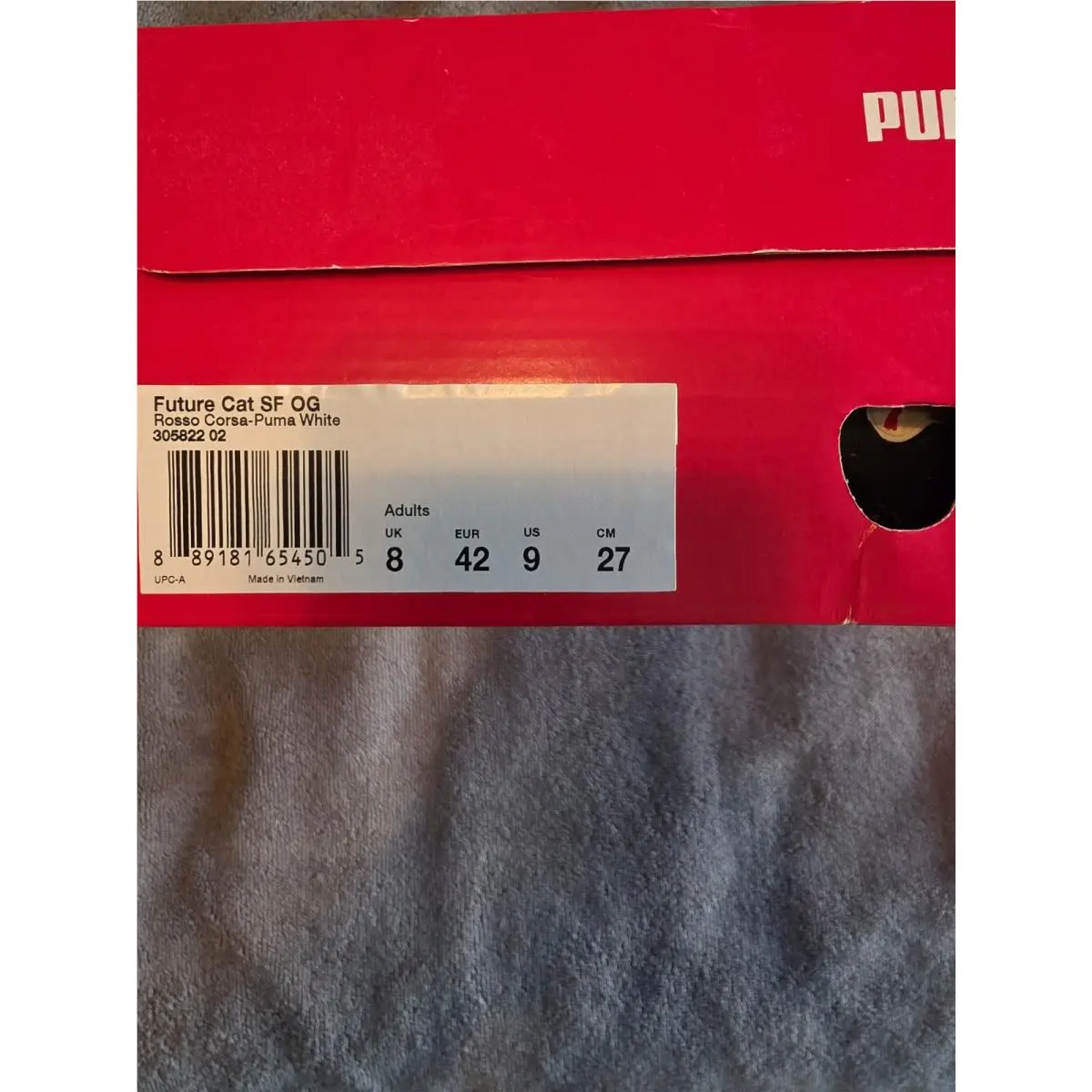 Puma shoes - PUMA Scuderia Ferrari - Scuderia Ferrari - Rosso Corsa/ Puma White/Black 3
