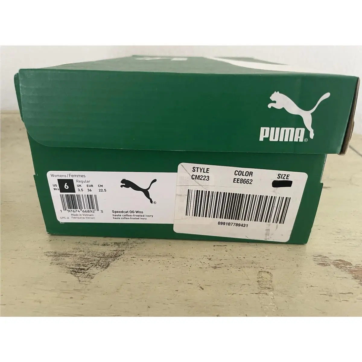 Puma shoes - Puma Puma® Speedcat Archive women`s sneakers - CM223 - Brown 9