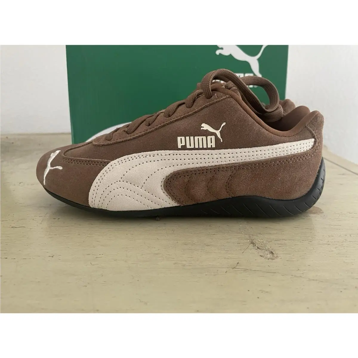 Puma shoes - Puma Puma® Speedcat Archive women`s sneakers - CM223 - Brown 4