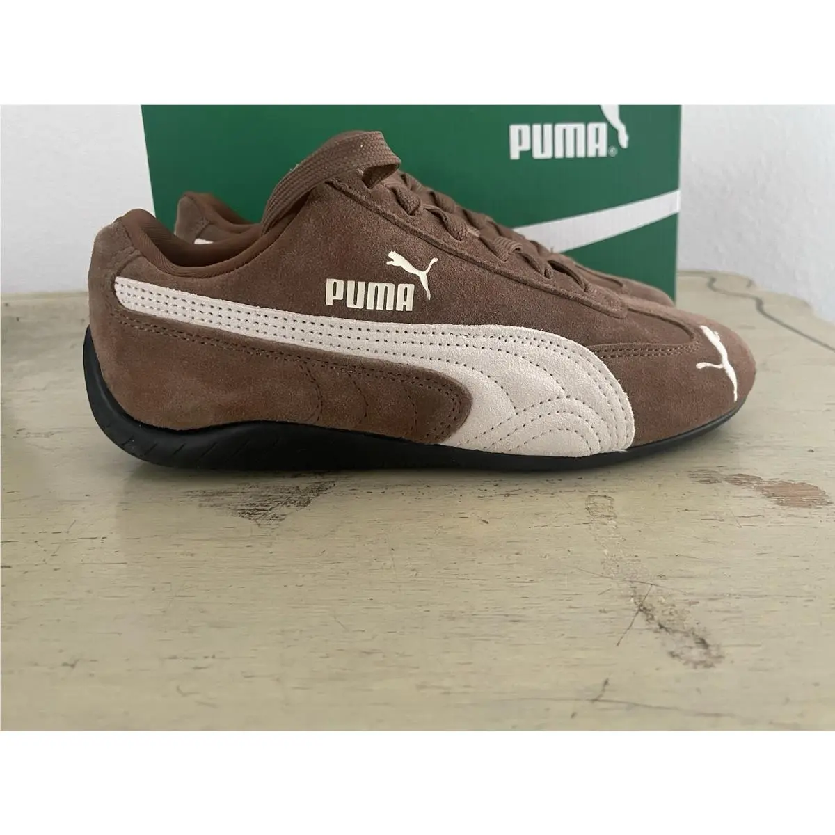 Puma shoes - Puma Puma® Speedcat Archive women`s sneakers - CM223 - Brown 6