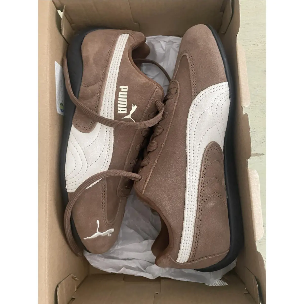 Puma shoes - Puma Puma® Speedcat Archive women`s sneakers - CM223 - Brown 2