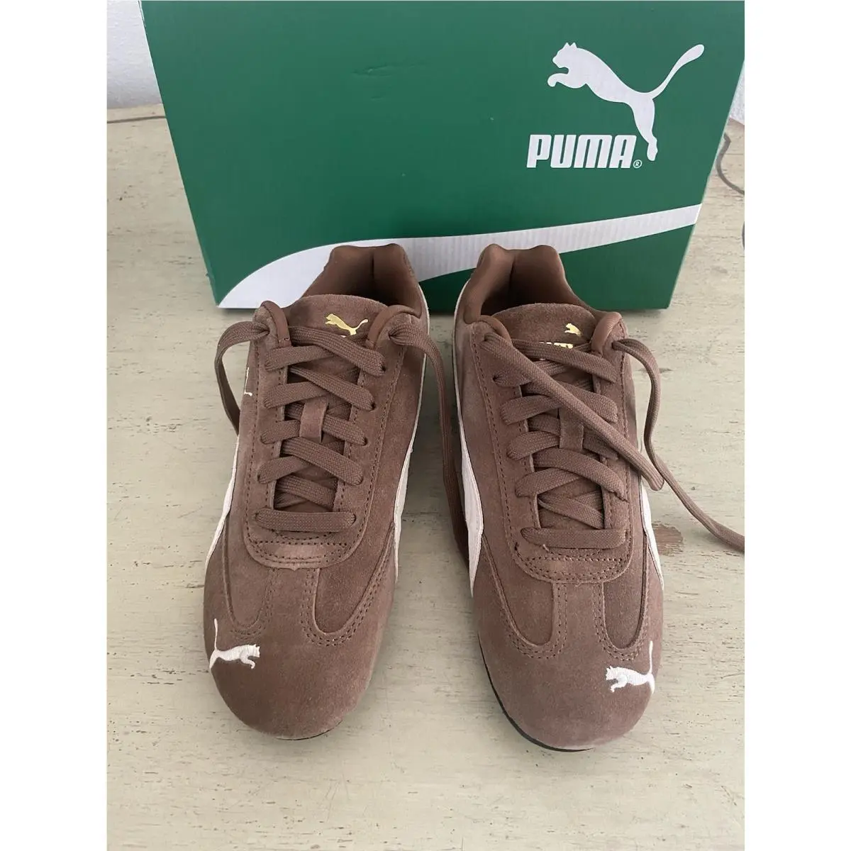 Puma shoes - Puma Puma® Speedcat Archive women`s sneakers - CM223 - Brown 3