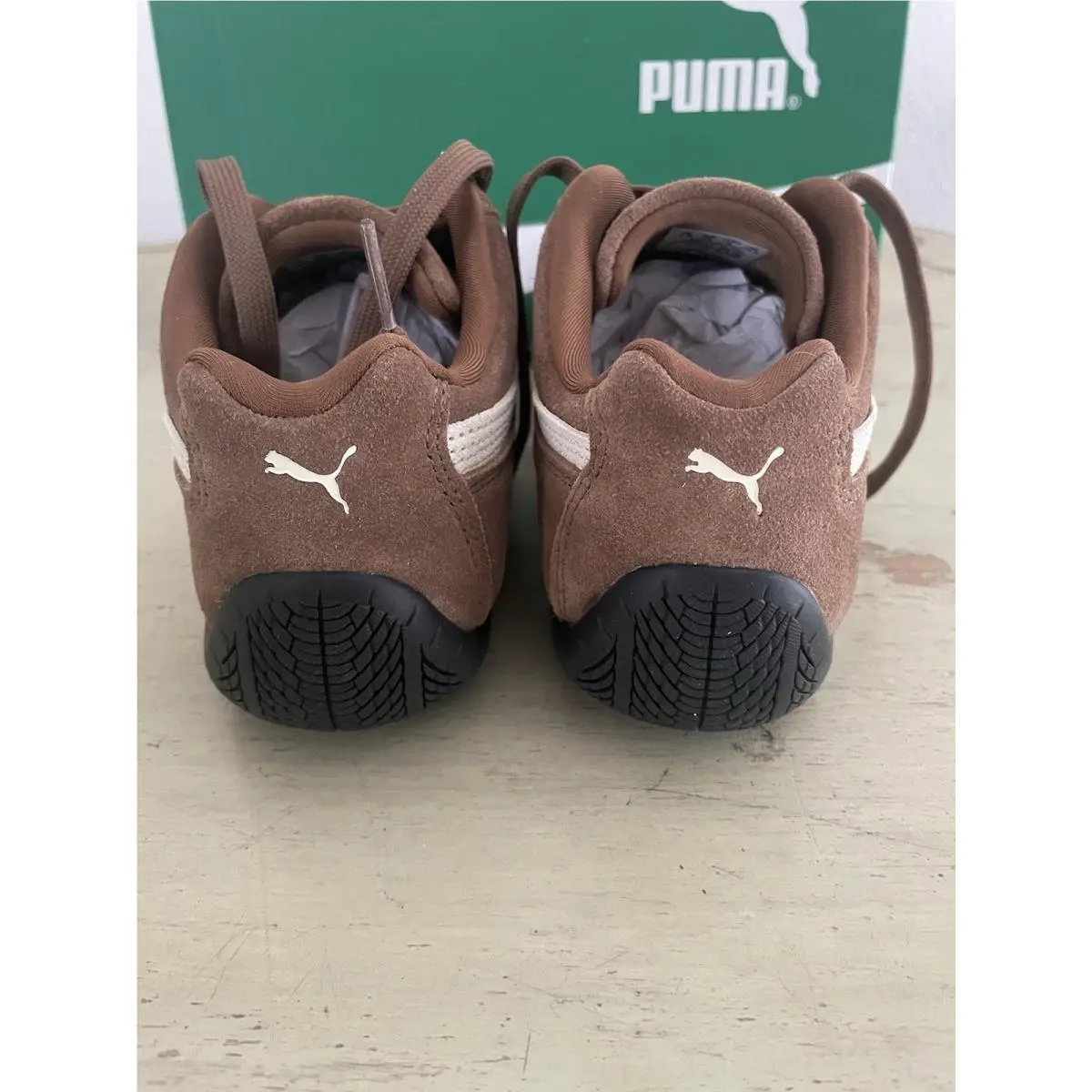 Puma shoes - Puma Puma® Speedcat Archive women`s sneakers - CM223 - Brown 5