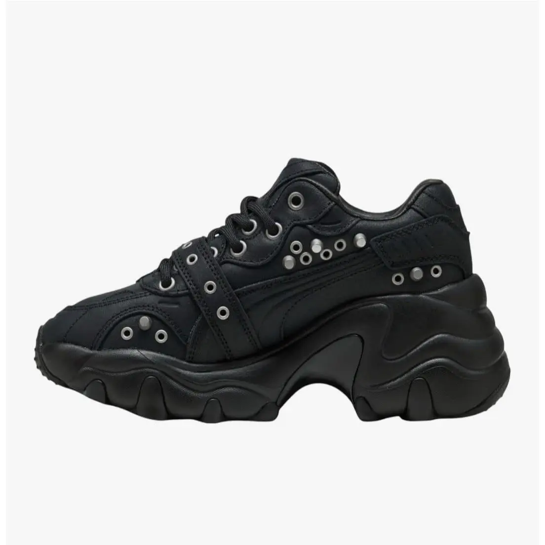 Puma shoes - PUMA Pulsar Wedge Black Claw Lace Up - Black 1