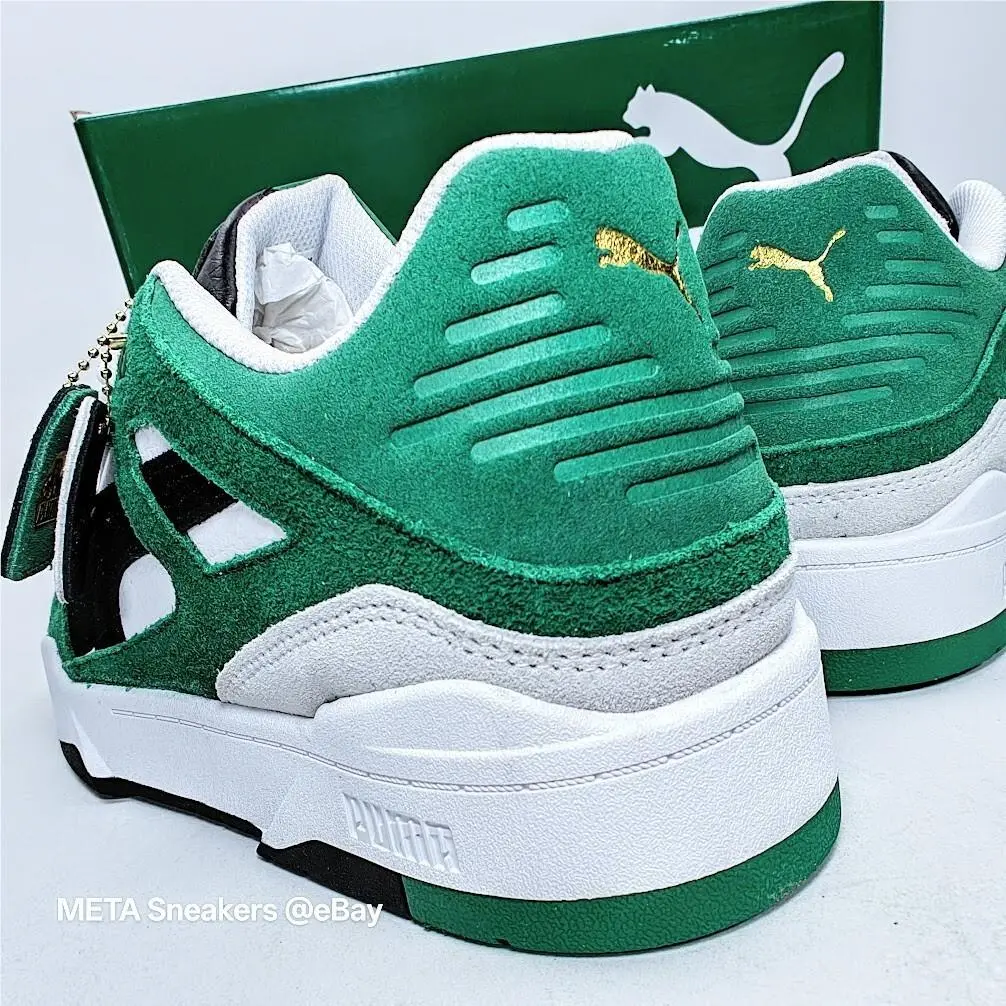 Puma shoes - PUMA Slipstream - Slipstream - 392081-01 - White/ Black / Green 4