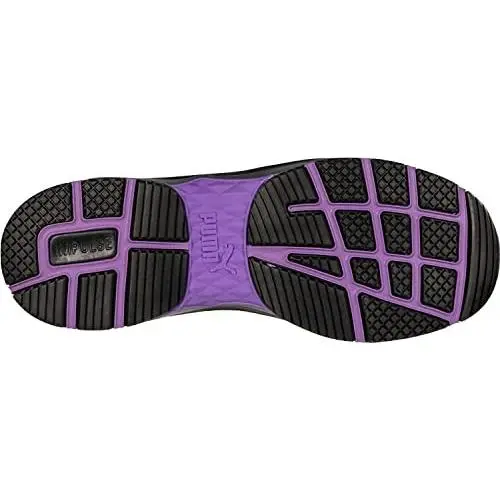 Puma Safety Stepper Low Wns Astm EH Size 5 Black-purple - Black, Purple
