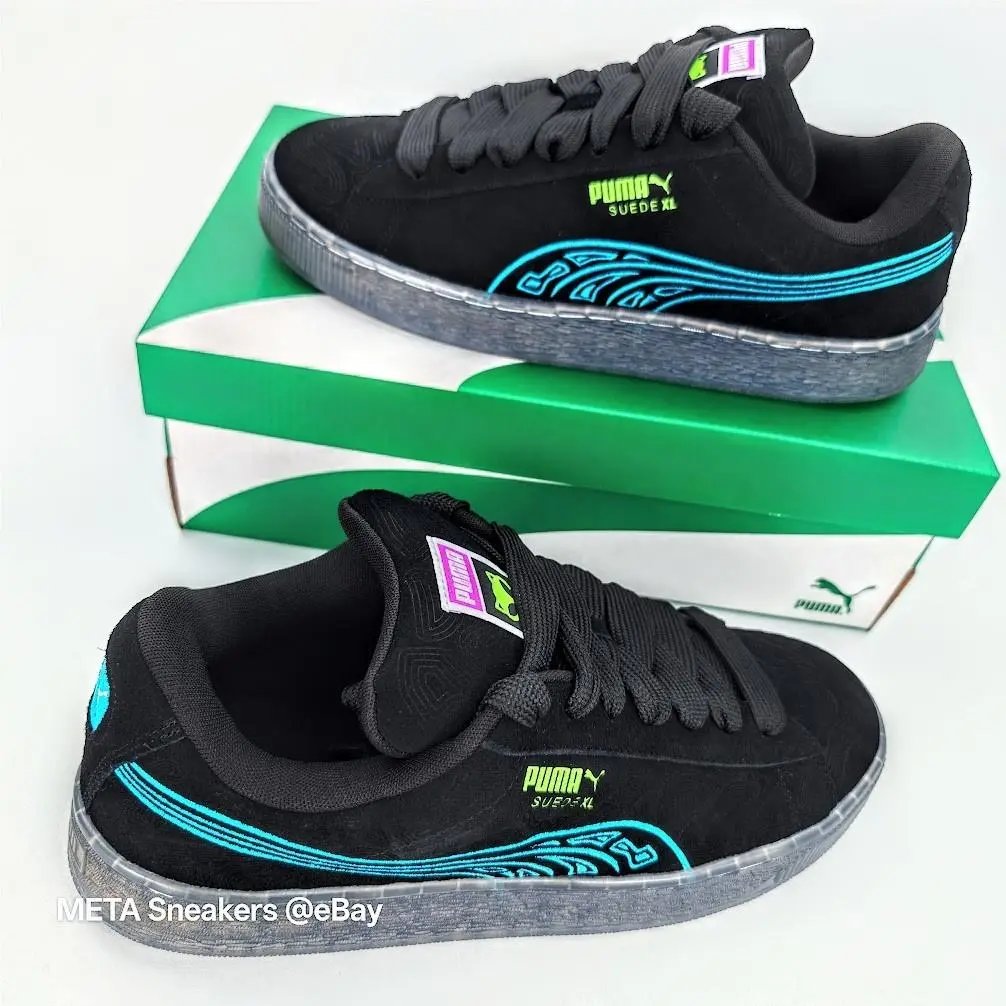 Puma shoes - PUMA Suede - Suede - 402245 02 - Black 8