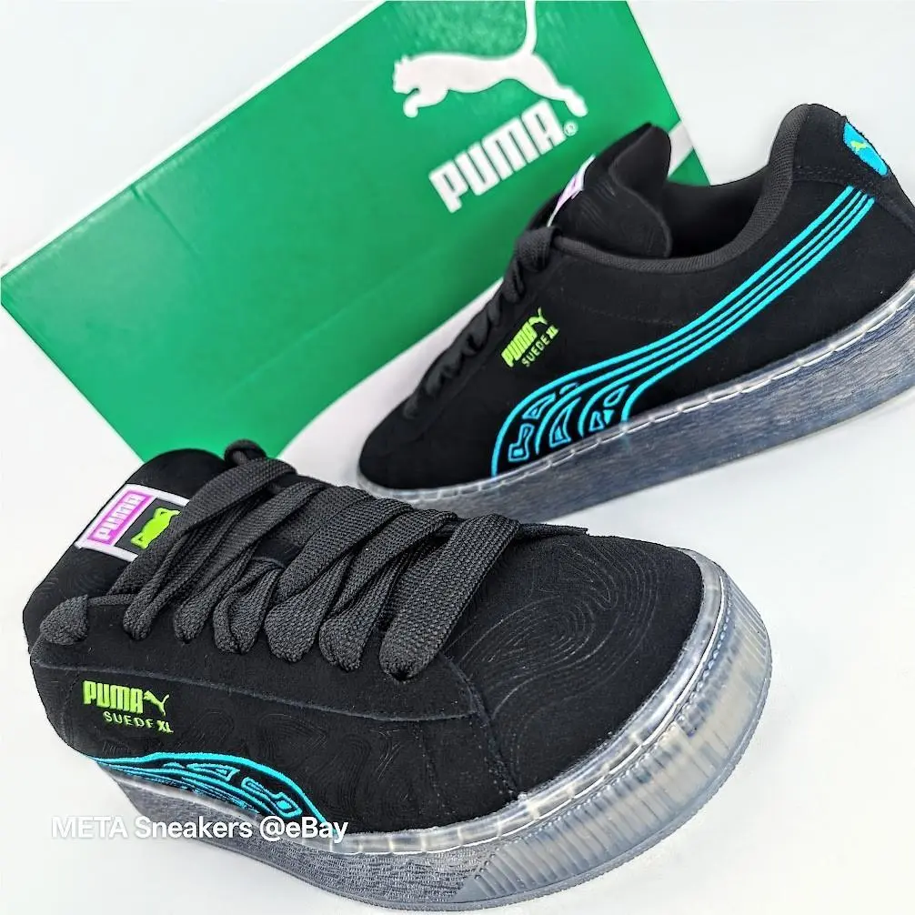 Puma shoes - PUMA Suede - Suede - 402245 02 - Black 1
