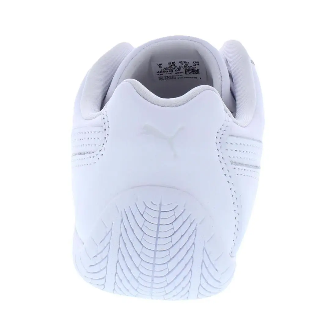 Puma shoes - Puma White/Feather Gray, Main: White (UPC: 198555416435) 2