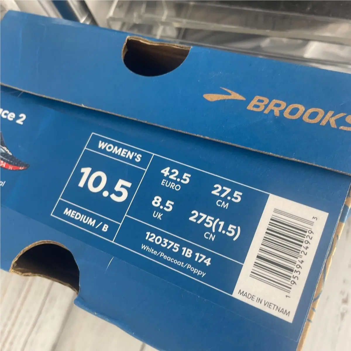 Brooks shoes - Brooks Trace 2 - Trace - Blue (UPC: 195394249293) 9