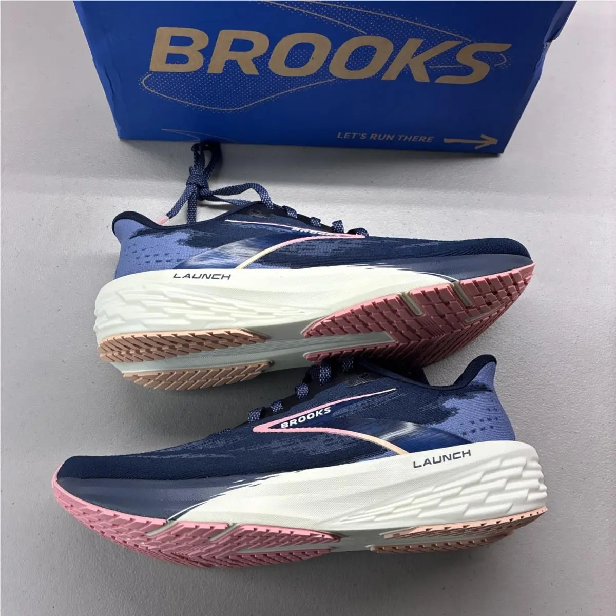 Brooks Launch 11 Run Walk Blue/pink/white 120439 1B 483 Women`s 7 M