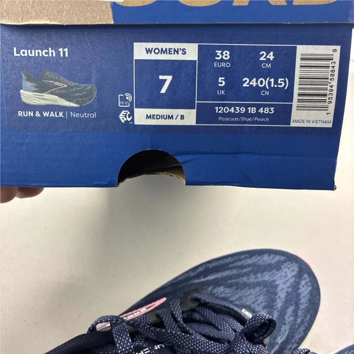 Brooks shoes - Brooks Launch 11 - Launch - Blue 5