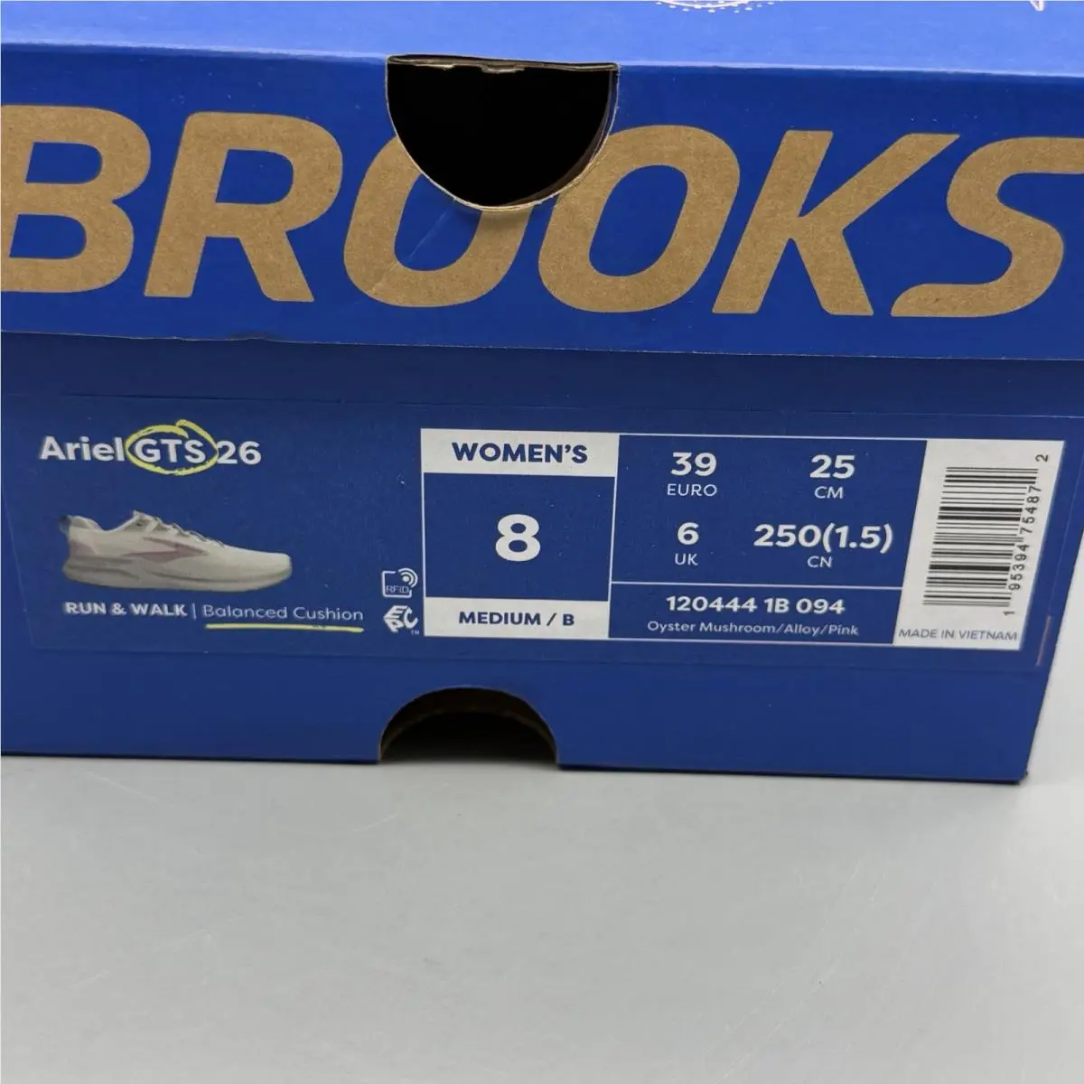 Brooks shoes - Brooks Ariel GTS 26 - Ariel GTS - 1204441B094 - Gray (UPC: 0195394754872) 12