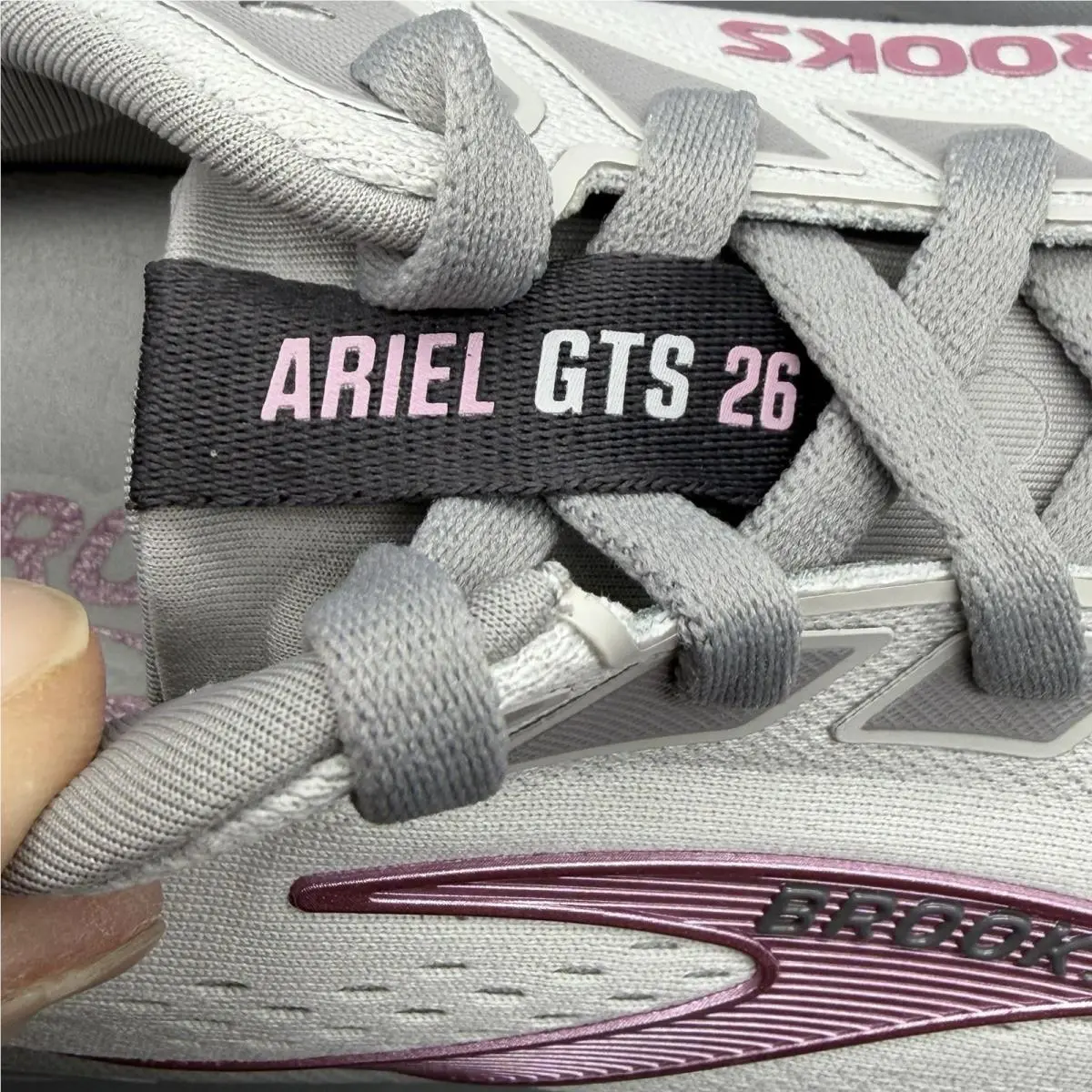 Brooks shoes - Brooks Ariel GTS 26 - Ariel GTS - 1204441B094 - Gray (UPC: 0195394754964) 9