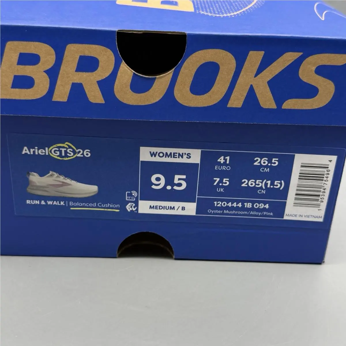 Brooks shoes - Brooks Ariel GTS 26 - Ariel GTS - 1204441B094 - Gray (UPC: 0195394754964) 12