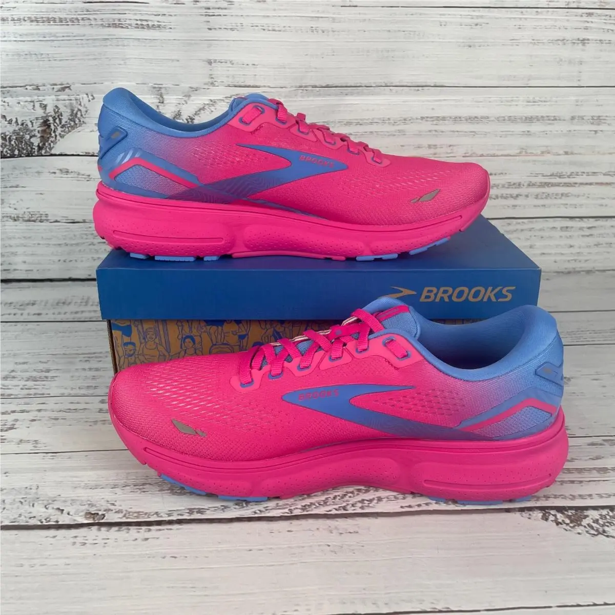 Brooks shoes - Brooks Ghost 15 - Ghost - Pink (UPC: 195394313451) 0