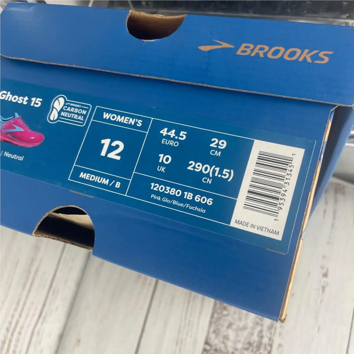 Brooks shoes - Brooks Ghost 15 - Ghost - Pink (UPC: 195394313451) 9
