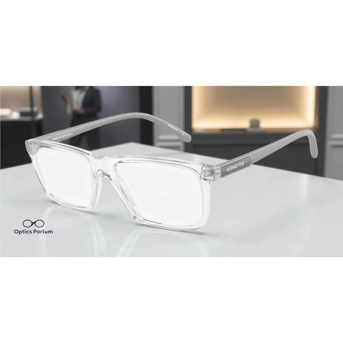 Arnette AN7197 2755 Eyeke Crystal Demo Lens 53 mm Men`s Eyeglasses