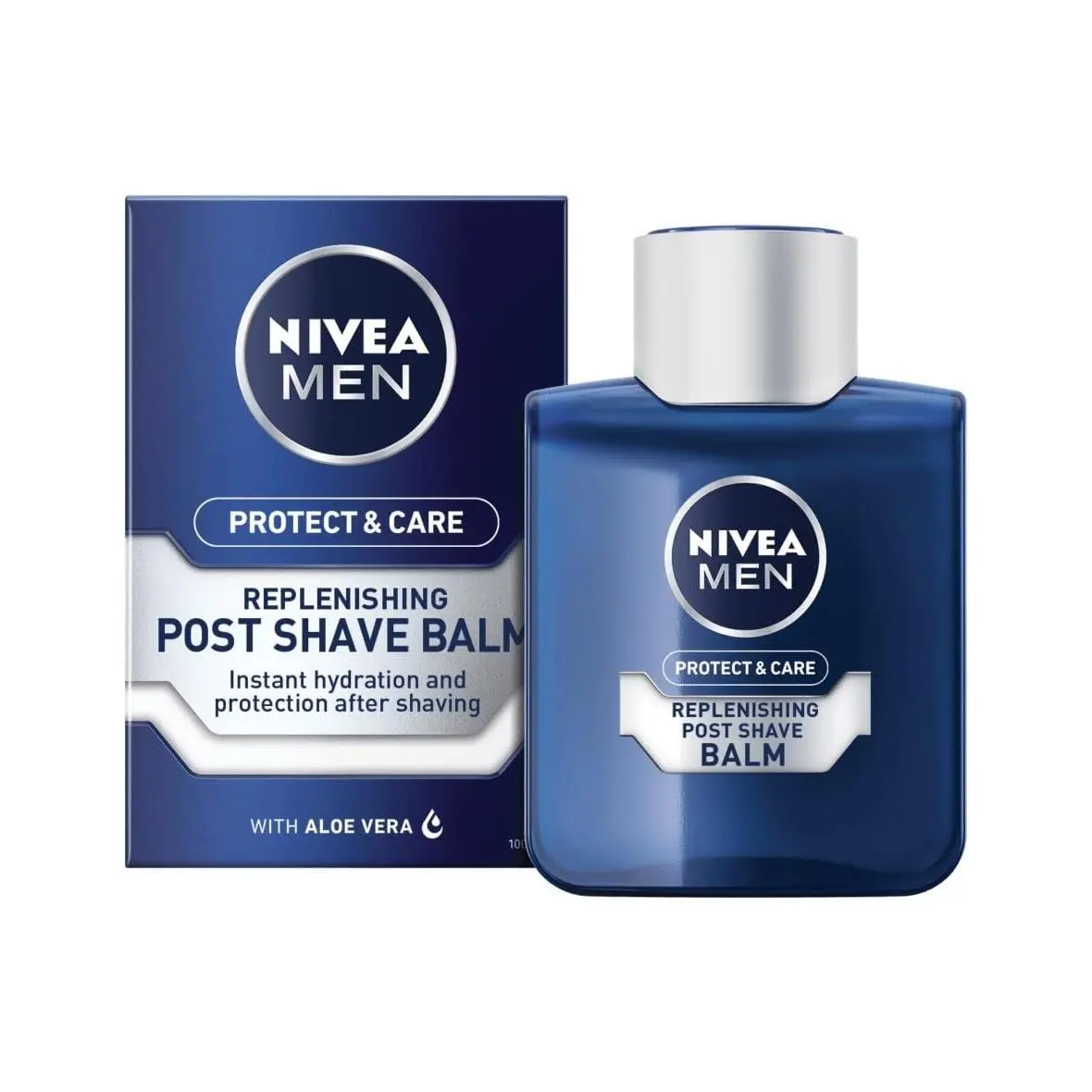 Men Post Shave Musk Scent Liquid Balm Sensitive 3.3 Fl Oz by Nivea