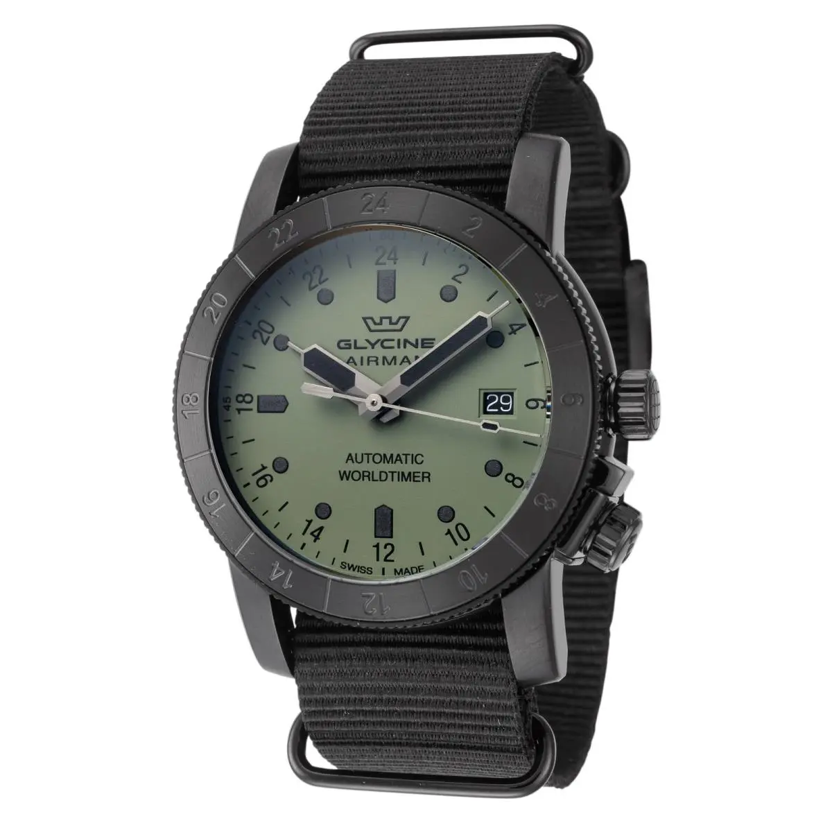Glycine Men`s Airman Purist 42mm Automatic Watch GL0492