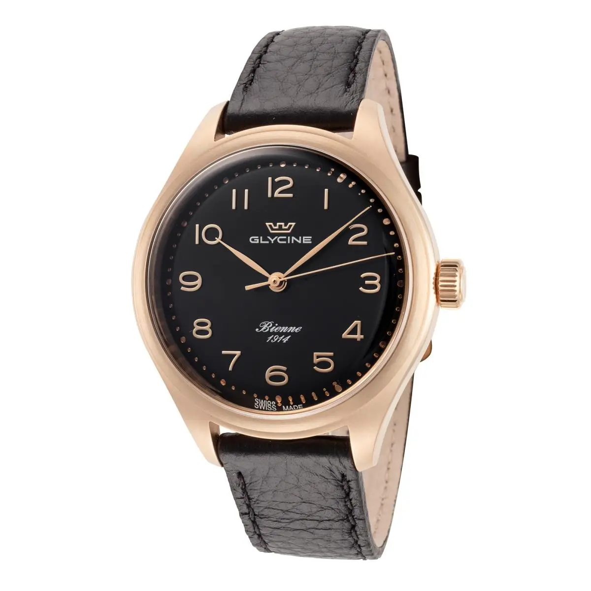 Glycine Men`s Beinne 1914 39mm Automatic Watch GL0335