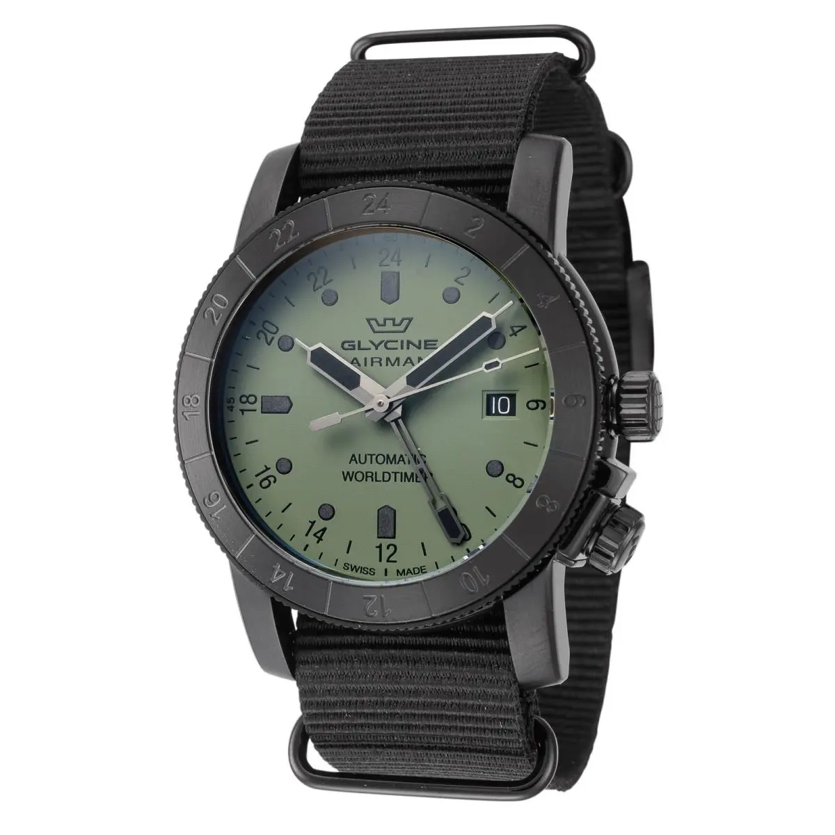 Glycine Men`s Airman 42mm Automatic Watch GL0493