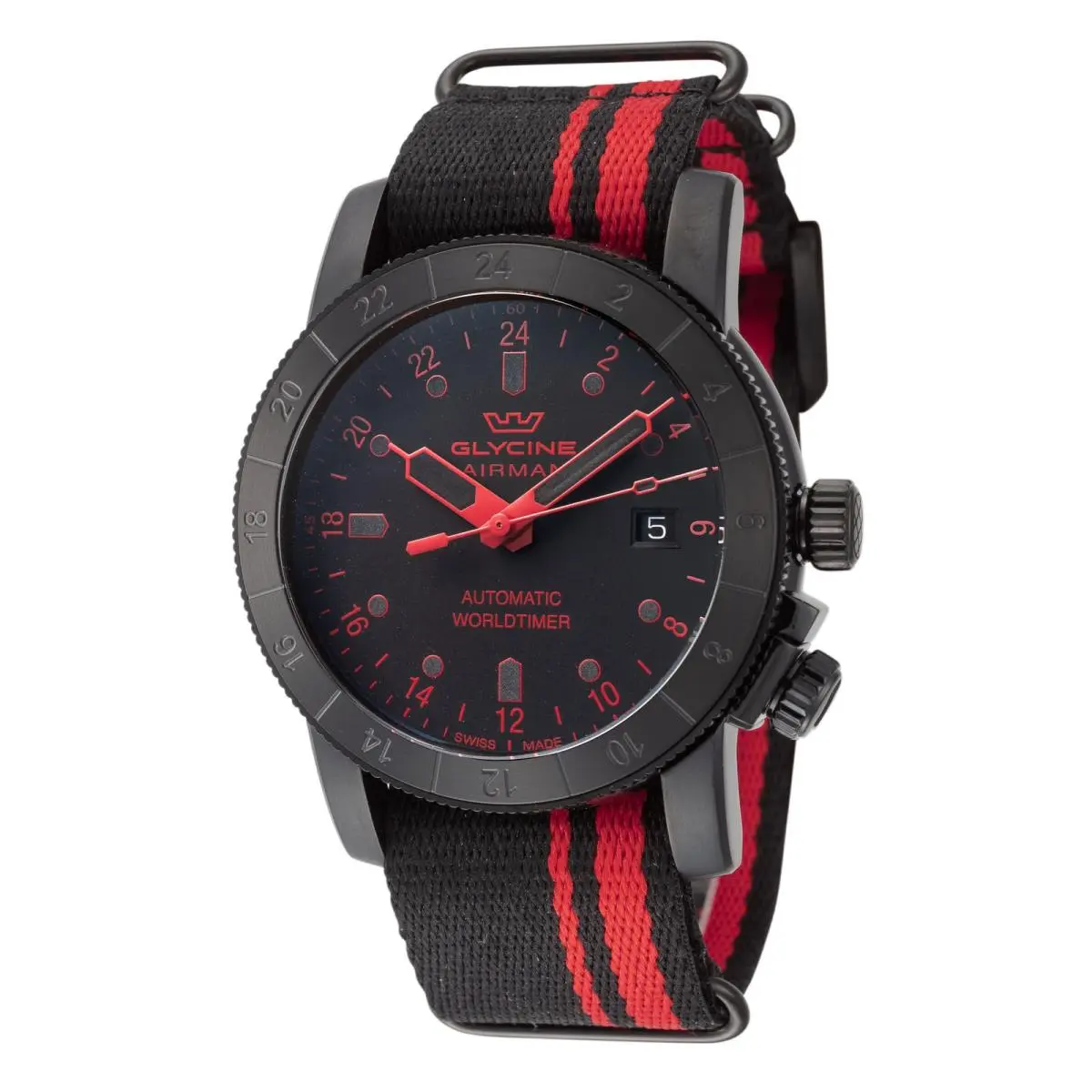 Glycine Men`s Airman Purist 42mm Automatic Watch GL0496