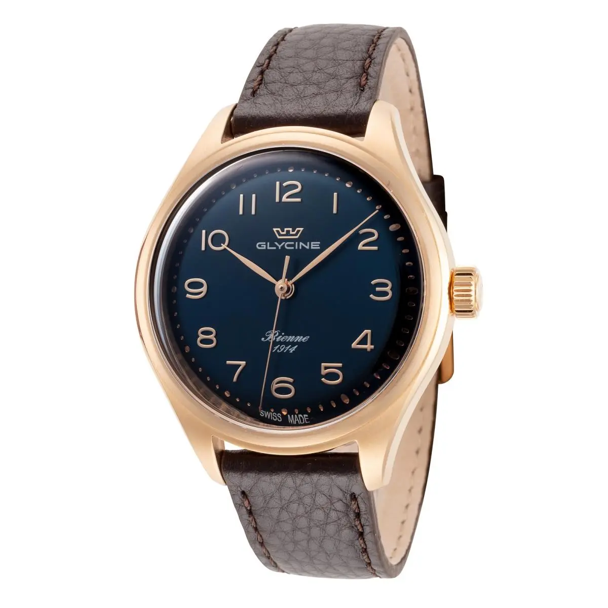 Glycine Men`s Bienne 1914 39mm Automatic Watch GL0336