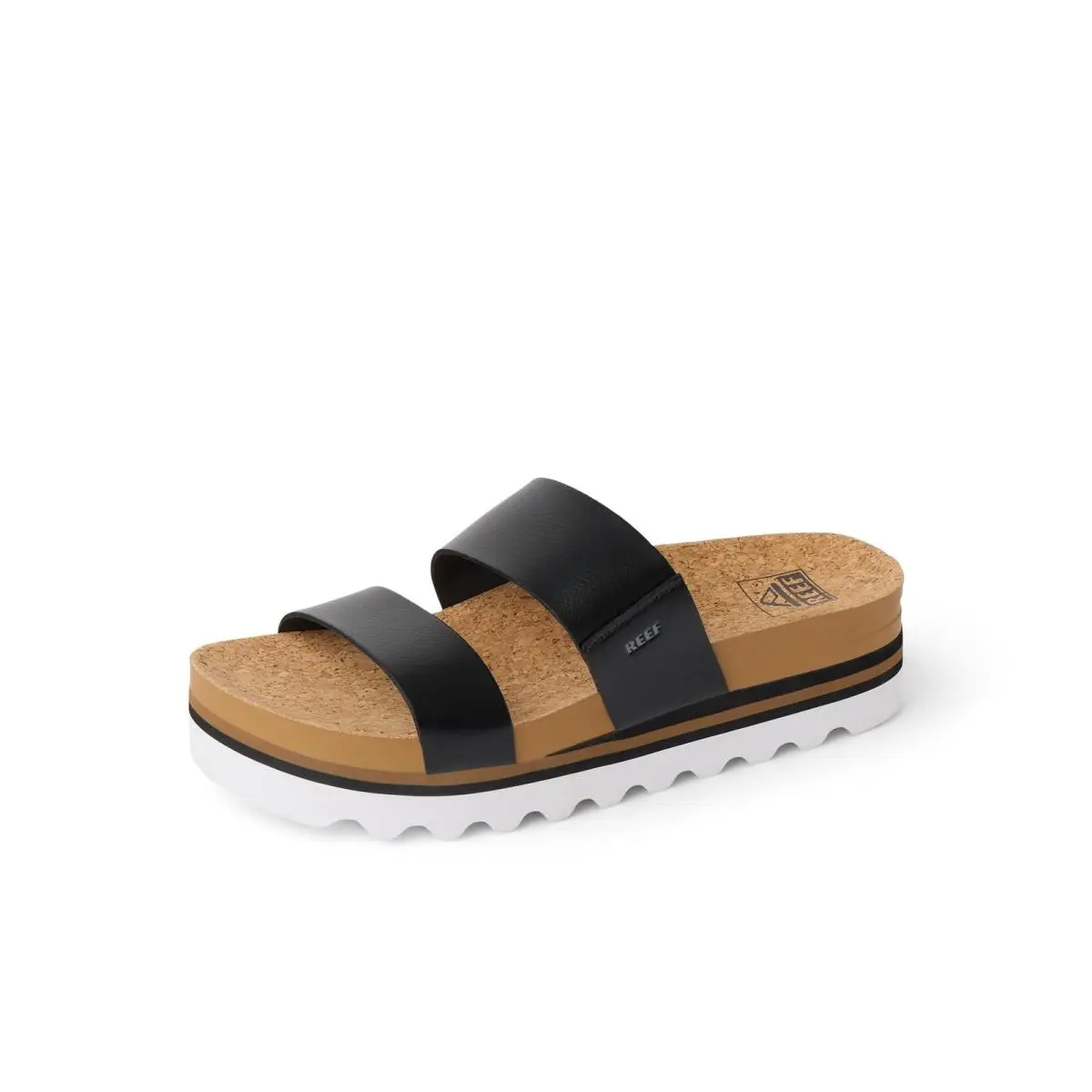 Reef Women`s Cushion Vista Hi Black 7.5 M